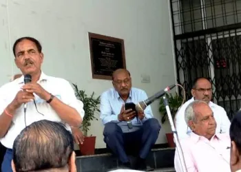 MPUAT Udaipur Pensioners Welfare Society dharna