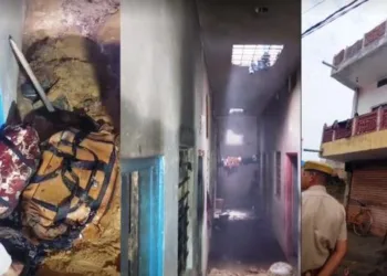 jaipur fire news family five members including three children burnt dead after lpg cylinder blast