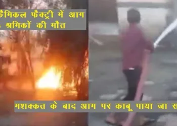 six died in massive fire and blast in chemical factory in bassi jaipur