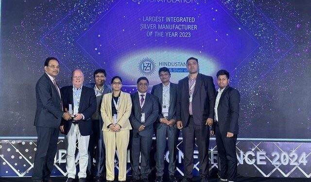 Hindustan Zinc Wins India Silver Conference Excellence Award 2023