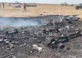 Indian Air Force Remotely Piloted Aircraft accident in Jaisalmer during routine training sortie