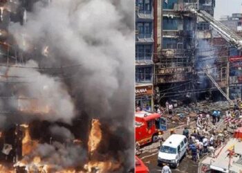 patna news six people dead after massive fire in hotel in patna bihar