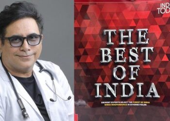 dr arvinder singh in best of 100 india today magazine