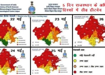 heat wave in udaipur rajasthan udaipur max temperature reached 44 degree