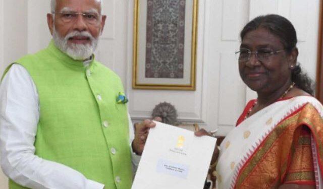pm narendra modi resigns to president murmu likely to take oath on 8 June