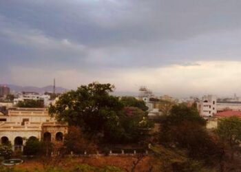 rain in Udaipur