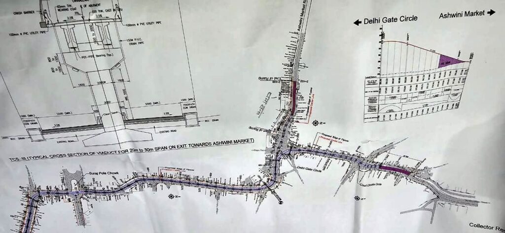 elevated road udaipur
