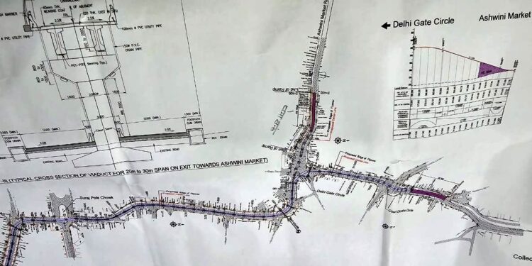 elevated road udaipur