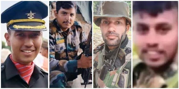 five soldiers with captain martyred in terrorist encounter in doda jammu and kashmir