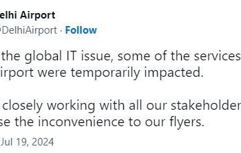 microsoft server issue flights cancelled, stock-exchange down and microsoft outage crippling sectors