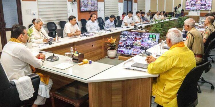 new criminal laws with bhartiya nyay sanhita into effect from today 1st july rajasthan cm bhajanlal sharma took vc to all police officers