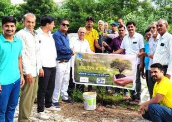 rajasthan samaj seva sansthan udaipur plantation in moksh dham badgaon udaipur