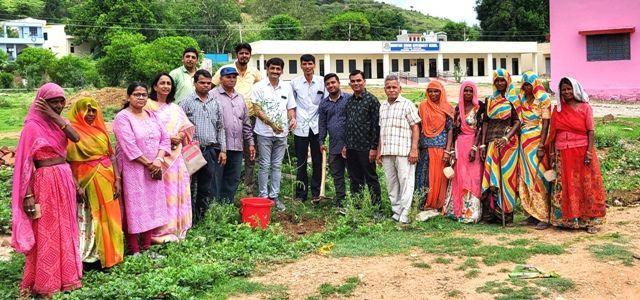 rajasthan samaj seva sansthan udaipur plantation start in udaipur