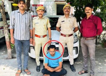 udaipur police caught car thief on OLX online platform