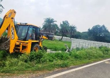 UDA removed illegal encroachments in Bhuwana Udaipur