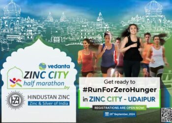 Udaipur Zinc City gears up for the inaugural Vedanta Zinc City Half Marathon registration starts