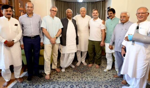 jammu kashmir election Congress and National Conference alliance
