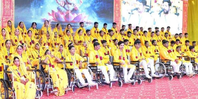 narayan seva sansthan 42th disable mass wedding