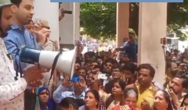 udaipur student stabbing case health condition critical treatment continue