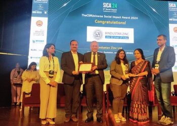 Hindustan Zinc Honored with CSR Impact Awards 2024