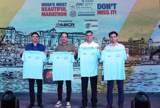 Vedanta Zinc City Half Marathon poster and race day jersey launched