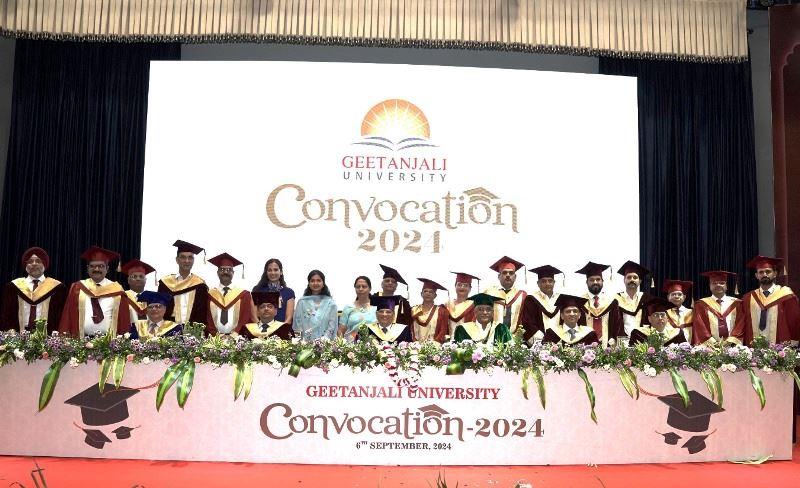 geetanjali university convocation 2024