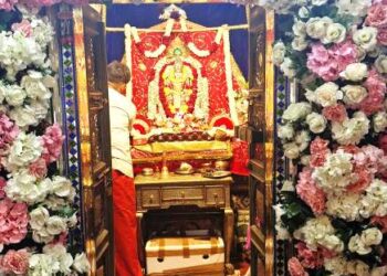 praakatyotsv Mahalakshmi ji temple Bhattiani Chauhatta udaipur