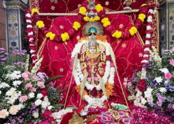 praakatyotsv Mahalakshmi ji temple Bhattiani Chauhatta udaipur