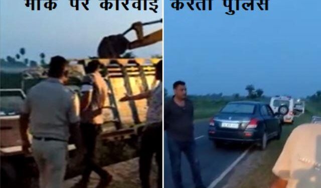 rajasthan jhalawar firing on police miscreants attacked trying to goats theft