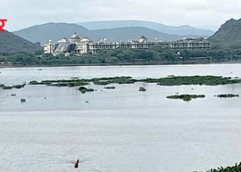 udai sagar lake udaipur udaipur water resources department negligence could be created trouble for Udaipur