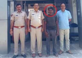 udaipur pratap nagar police arrest man in accuse of land fraud