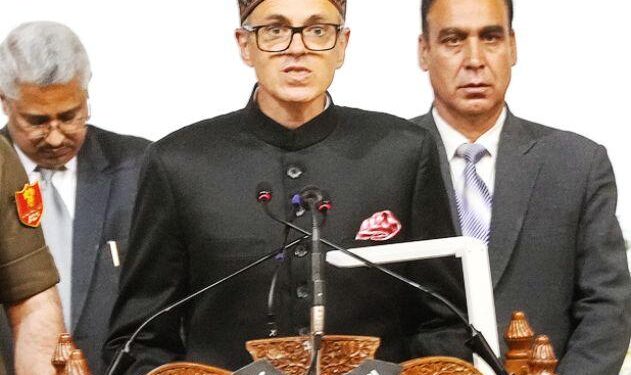 Omar Abdullah takes oath as Chief Minister of Jammu and Kashmir