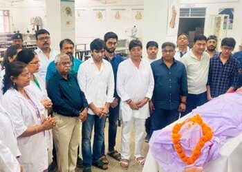 family donated father body after his death to pacific medical college and hospital udaipur