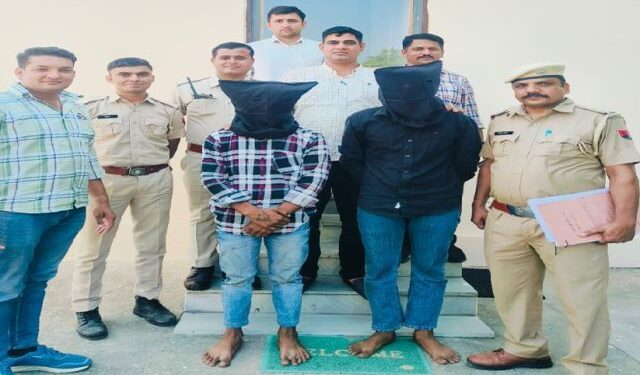 udaipur savina police arrest chain snatcher