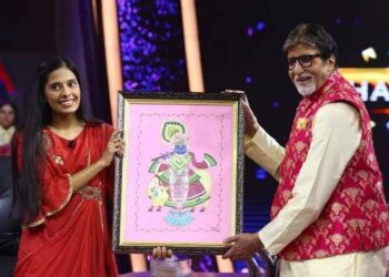 Anushree of Badi Sadri chittorgarh won 6 lakh 80 thousand in Kaun Banega Crorepati