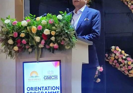Geetanjali Medical College MBBS-2024 batch students Orientation program