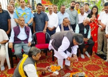 elevated road udaipur bhoomi pujan