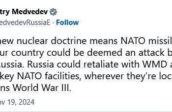 is third world war started russia statement for nato members on third world war