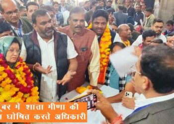 rajasthan bye election 2024 result bjp won 5 seats in seven BAP won 1 and recounting on congress winning seat dausa