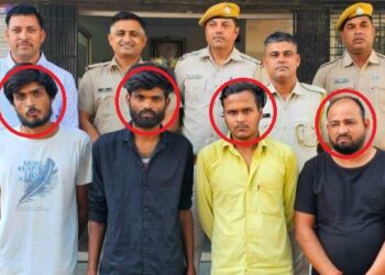 udaipur sukher police arrested four accused of loot with in 48 hours