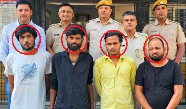 udaipur sukher police arrested four accused of loot with in 48 hours