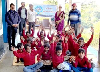 rajasthan samaj seva sansthan udaipur sweater distributions titodia school vijaybavdi gogunda