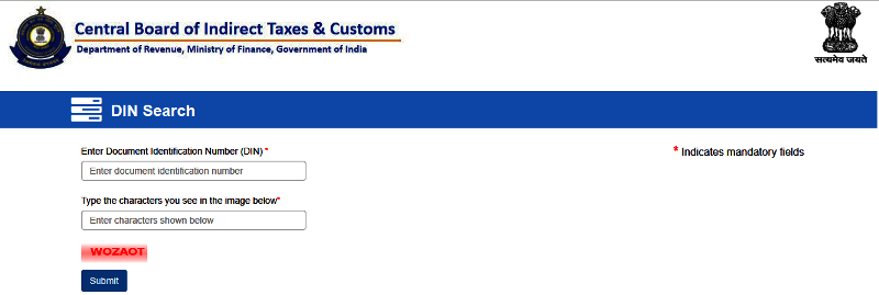 GST violation fake Summons could be verify online