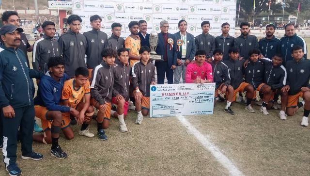 Mohan Kumar Mangalam MKM Football Tournament 2025 Kashmir United FC won the trophy