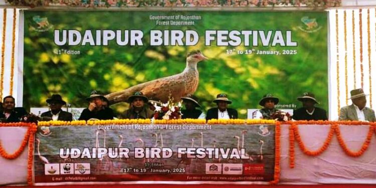 udaipur Bird festival 2025