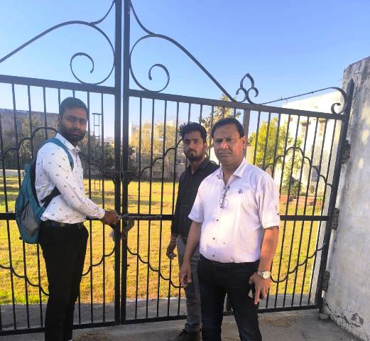 Hotel garden and commercial buildings seized in Udaipur