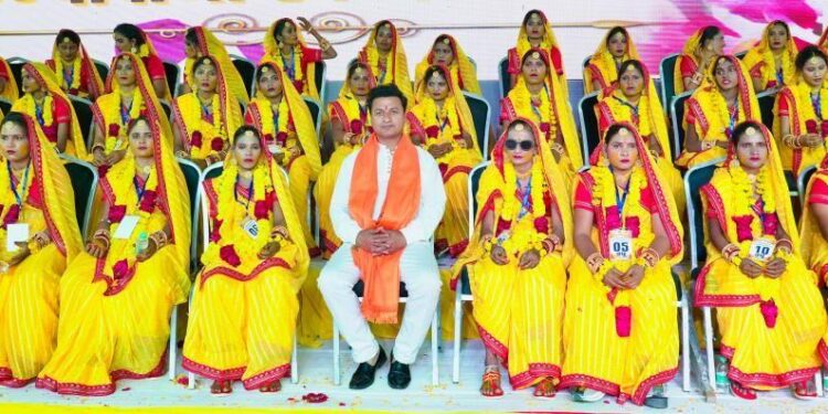 Narayan Seva Sansthan 43rd Divyang mass wedding ceremony starts with haldi mehndi rituals