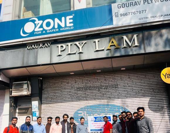 udaipur nagar nigam seized many showrooms and shops