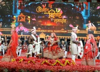 narayan seva sansthan divyang mass wedding ceremony completes with all rituals