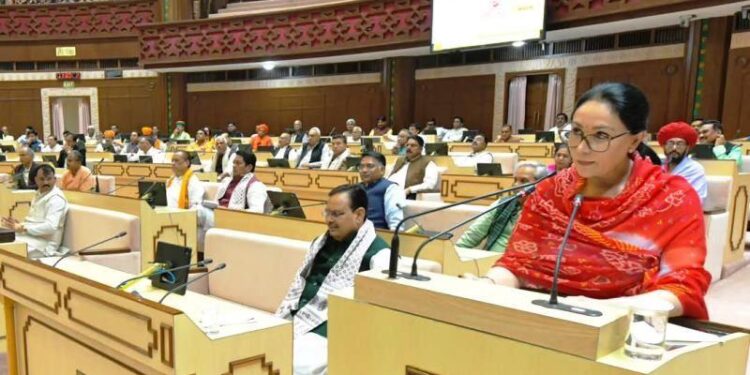 rajasthan budget 2025-26 deputy cm diya kumari presents state budget -1